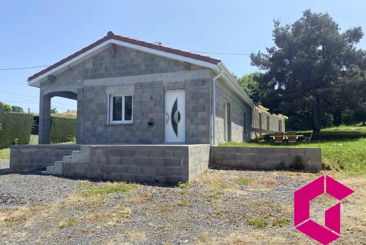 Charmant plain-pied neuf de 65 m² à Craponne-sur-Arzon avec terrasse et terrain 