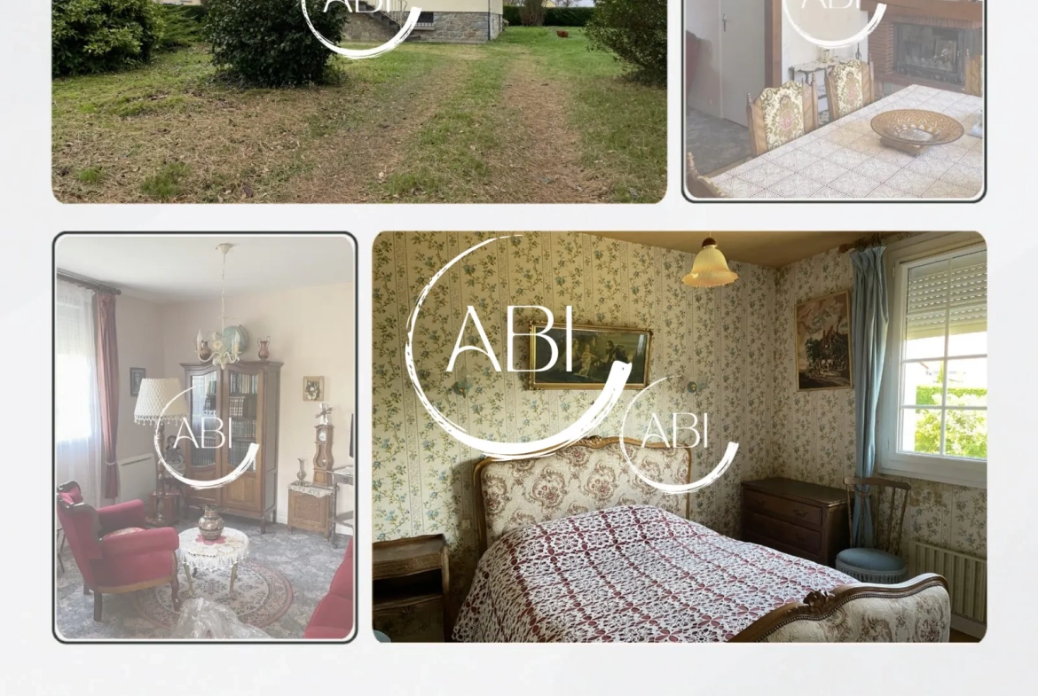 Vente maison 73 m² avec deux garages sur terrain de plus de 5000 m² à Rives d'Andaine 