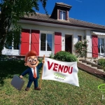 Maison à vendre à Fussy, proche Bourges, 3 chambres, terrasse, sous-sol complet