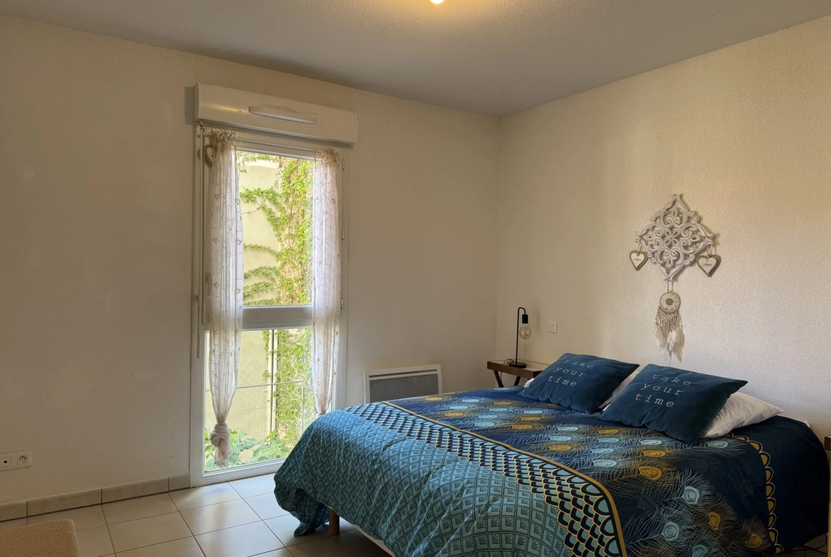 Appartement 2 pièces avec balcon et parking à vendre à Narbonne 