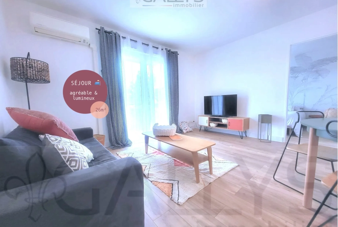 Appartement T2 lumineux avec balcon à Cugnaux - Idéal investissement ou premier achat 