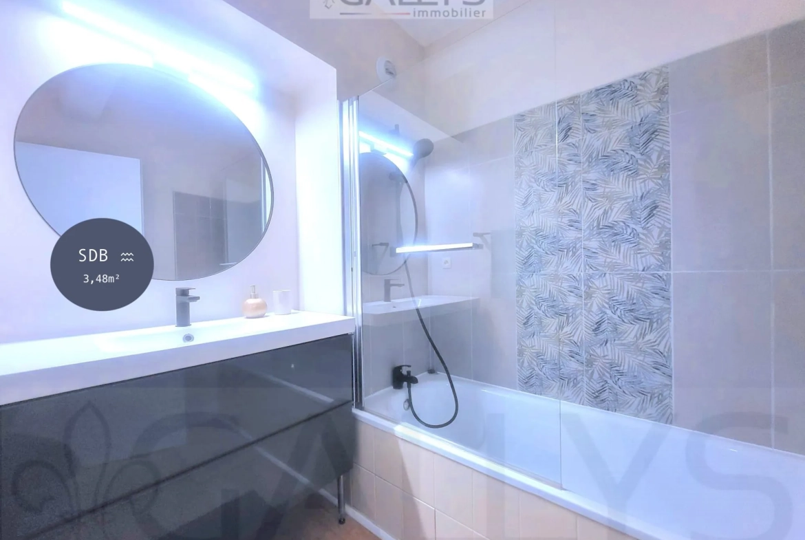 Appartement T2 lumineux avec balcon à Cugnaux - Idéal investissement ou premier achat 