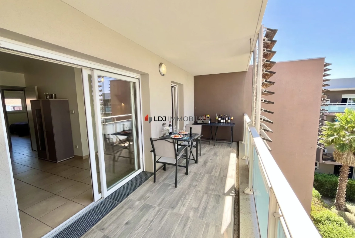 Appartement T3 avec terrasse et parking à Perpignan - Secteur Garrigole 