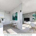 A vendre appartement T2 à Grigny, proche commodités, avec parking et faible consommation énergétique