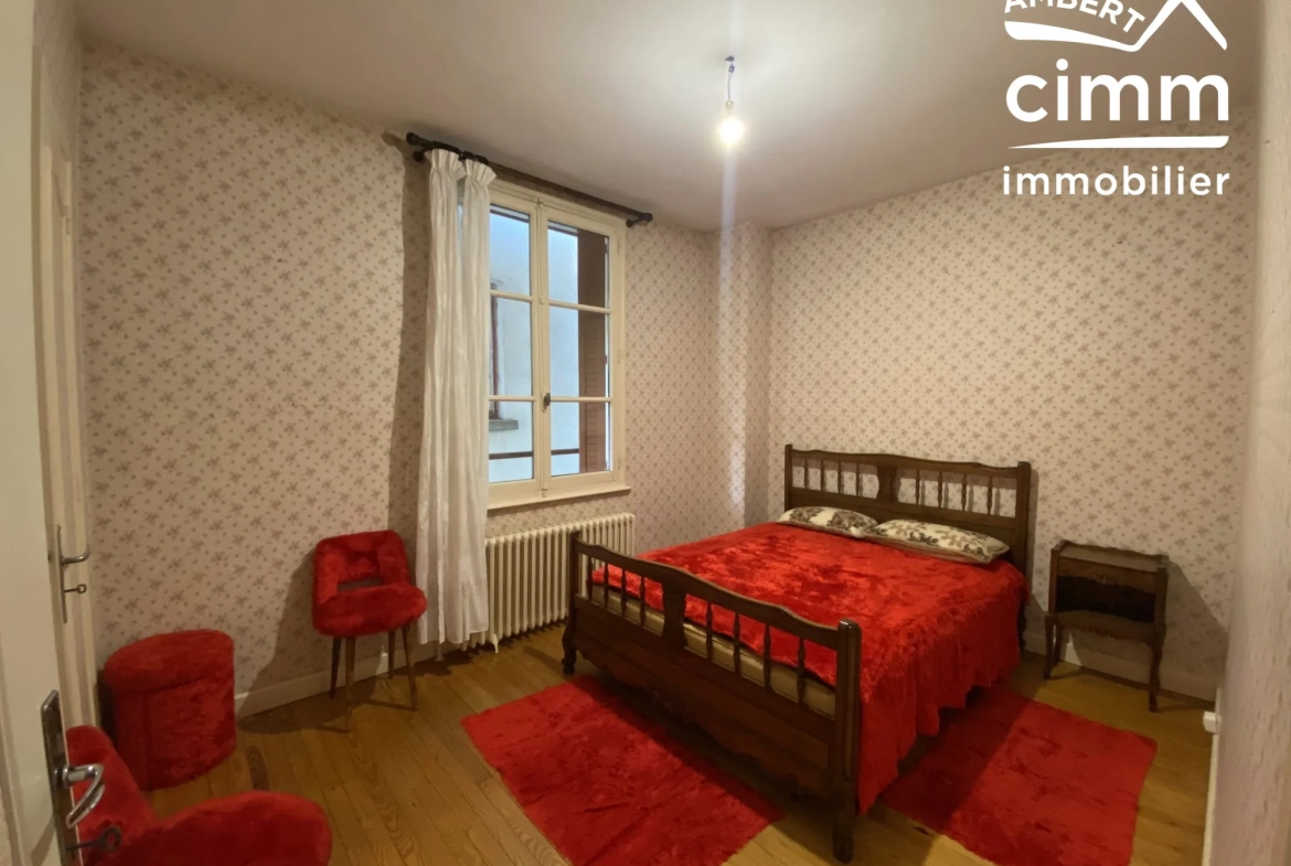 Maison familiale avec jardin à Ambert - 4 chambres, vue dégagée, 124 950 € 