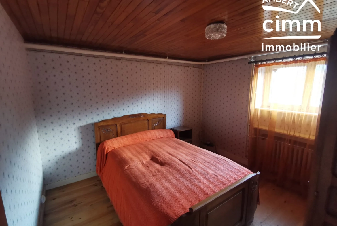 Maison familiale avec jardin à Ambert - 4 chambres, vue dégagée, 124 950 € 