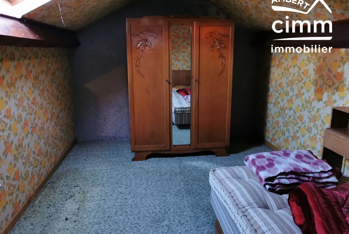 Maison familiale avec jardin à Ambert - 4 chambres, vue dégagée, 124 950 € 