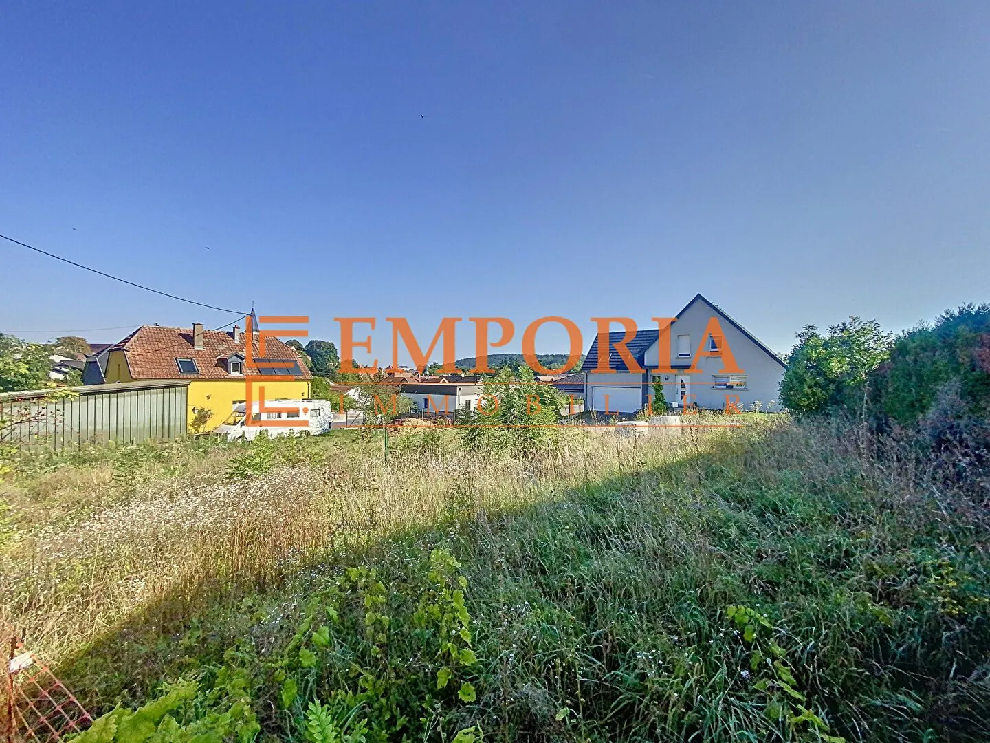 Terrain constructible de 6 ares à Hochstatt, viabilisé, proche Mulhouse 