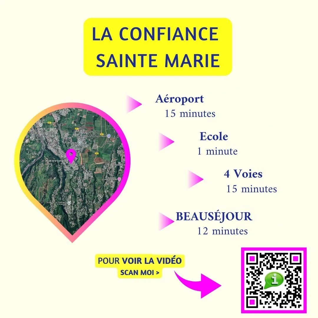 Appartement spacieux de 125 m² avec terrasse panoramique à Sainte-Marie 