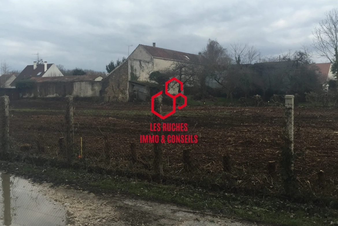 Terrain constructible de 434 m² à Corbeil-Essonnes près des commodités 