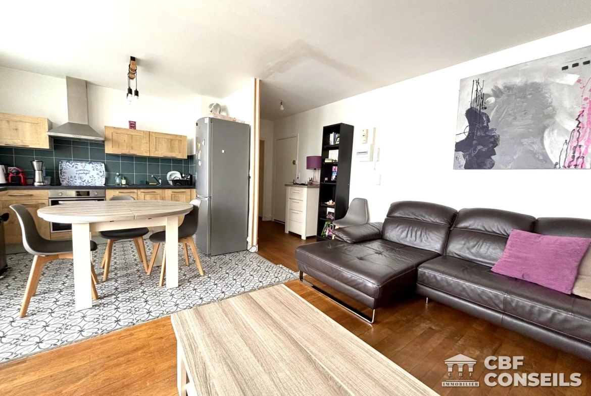 A vendre appartement 4 pièces à Chamalières avec balcon et parking 