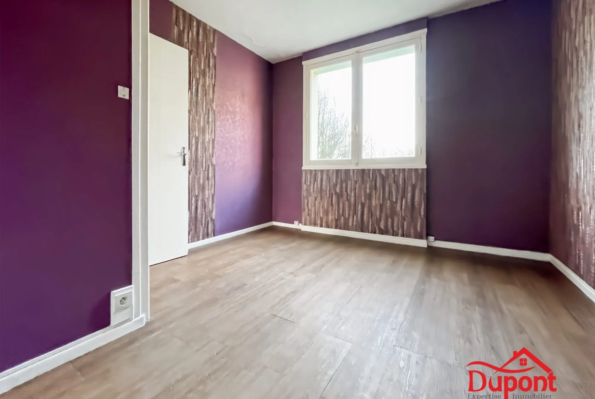 Appartement 3 chambres avec balcon et cave à Saint-Quentin - Quartier Remicourt 