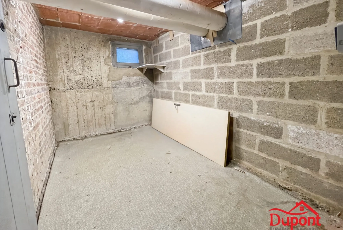 Appartement 3 chambres avec balcon et cave à Saint-Quentin - Quartier Remicourt 