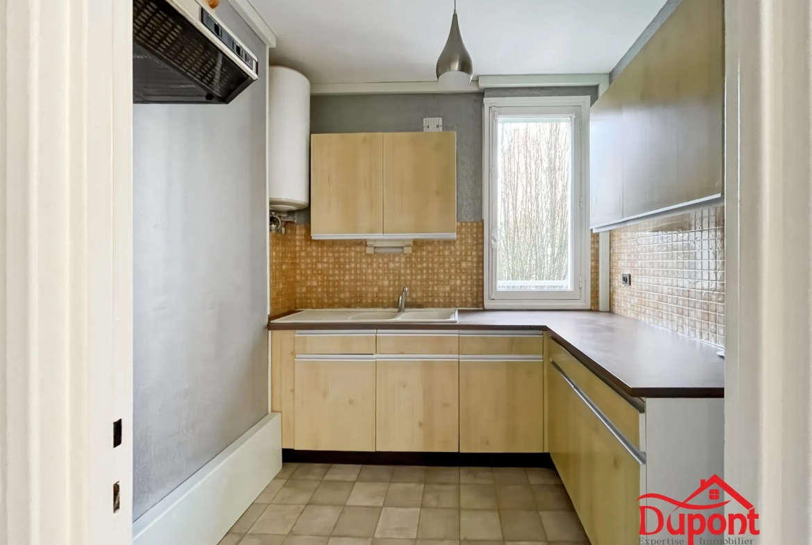 Appartement 3 chambres avec balcon et cave à Saint-Quentin - Quartier Remicourt 