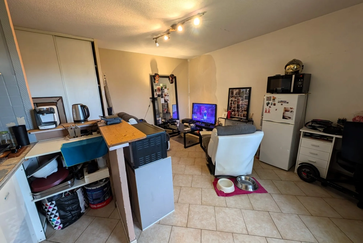 Bel appartement T2 de 31 m² avec terrasse à Buxerolles 