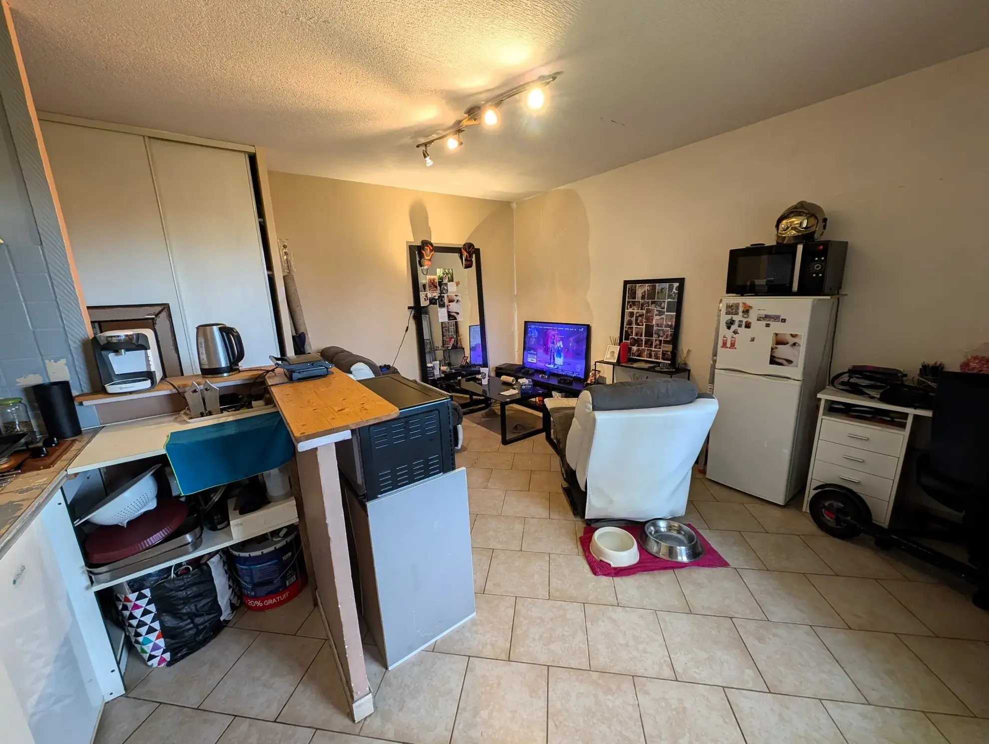 Bel appartement T2 de 31 m² avec terrasse à Buxerolles 