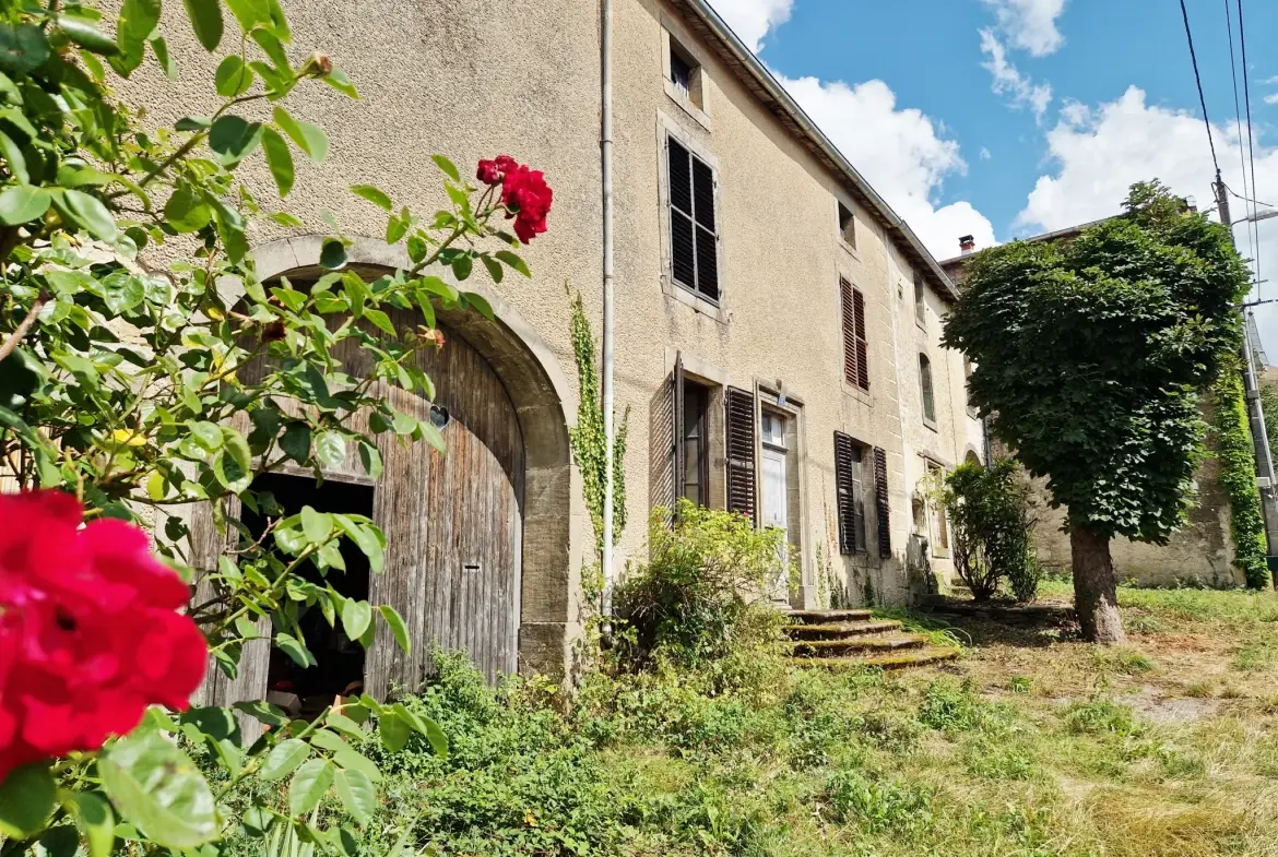 Maison de caractère en pierre de 1824 à Fresnes sur Apance, calme et authenticité 
