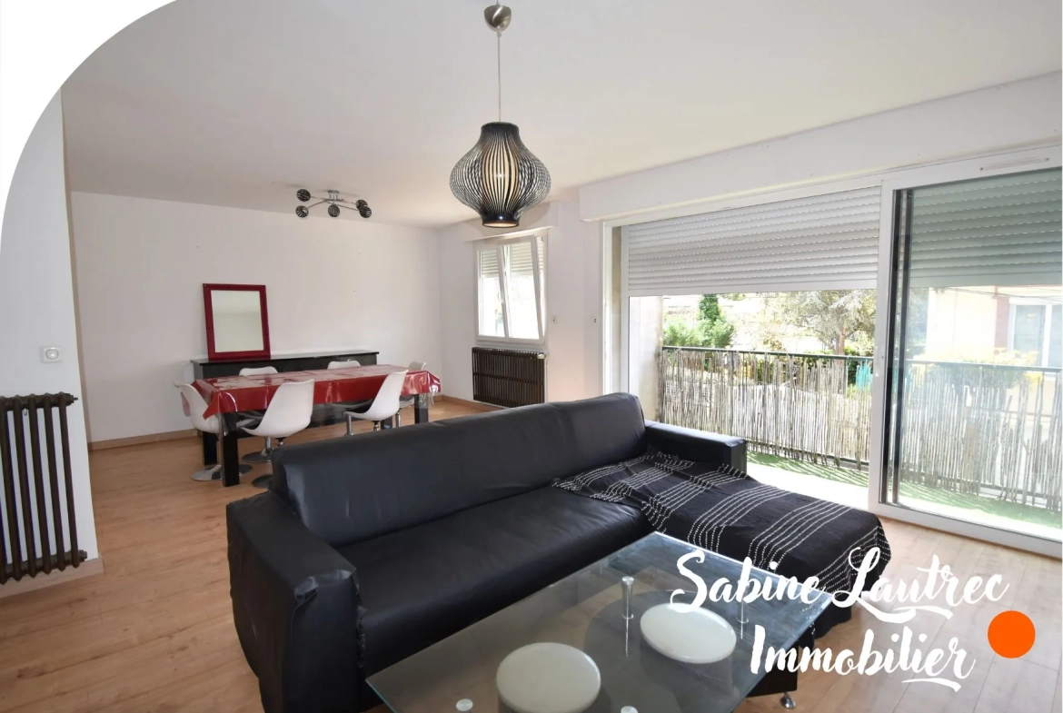 Appartement T4 de 92 m² à Albi, Bellevue avec garage et cave 