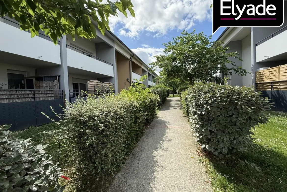 Appartement T3 de 58,26 m² avec balcon et parking à Gagnac-sur-Garonne 