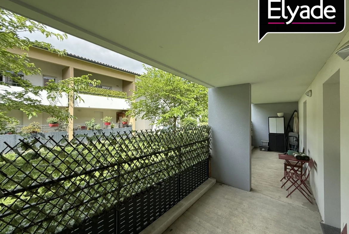 Appartement T3 de 58,26 m² avec balcon et parking à Gagnac-sur-Garonne 