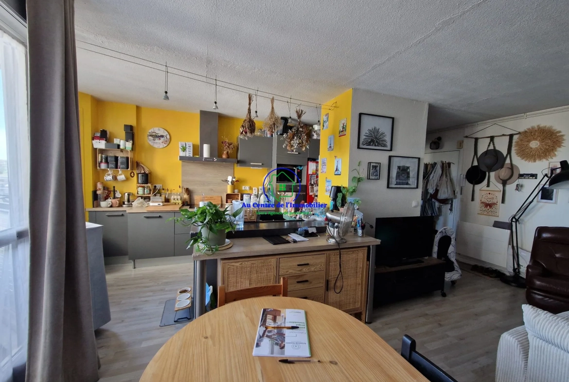 Appartement T4 lumineux à vendre à Agen avec balcon et parking 
