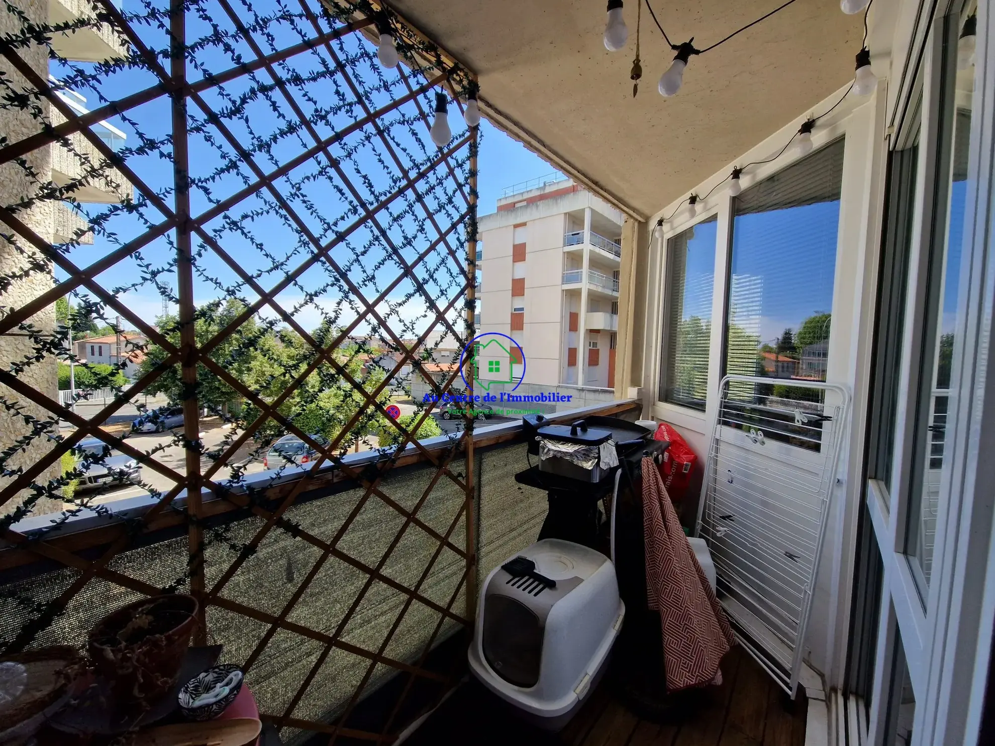 Appartement T4 lumineux à vendre à Agen avec balcon et parking 