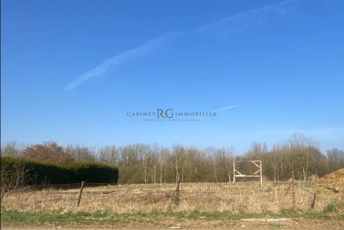 Terrain constructible à Longuyon de 769 m² proche des frontières 