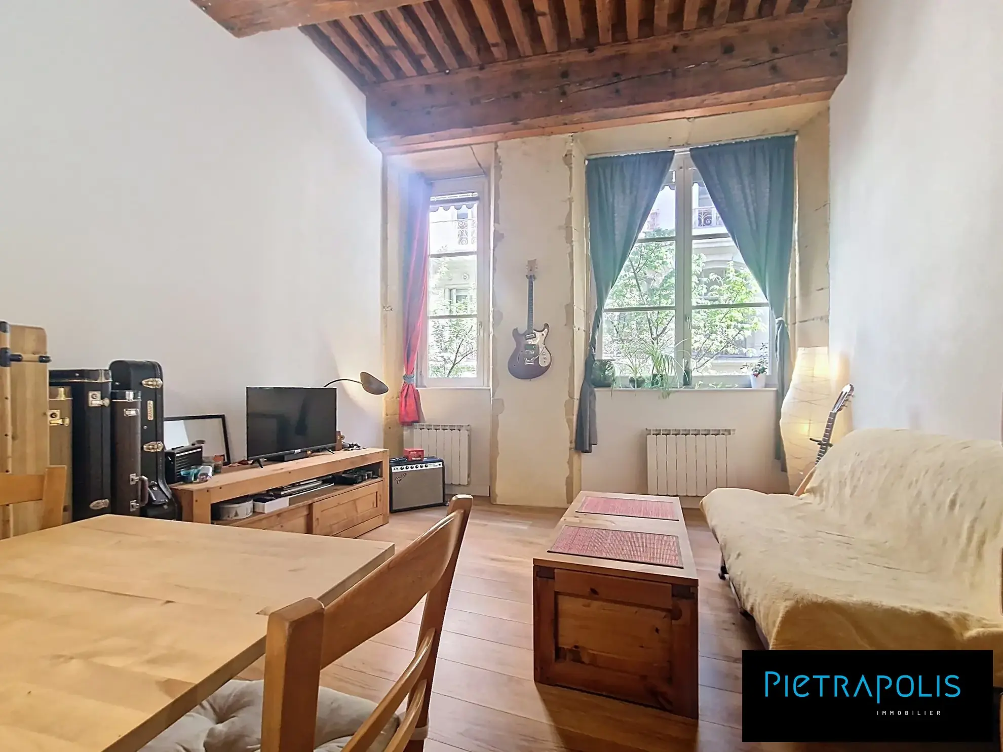 Appartement T1 bis de 35 m² avec mezzanine au cœur de Lyon 