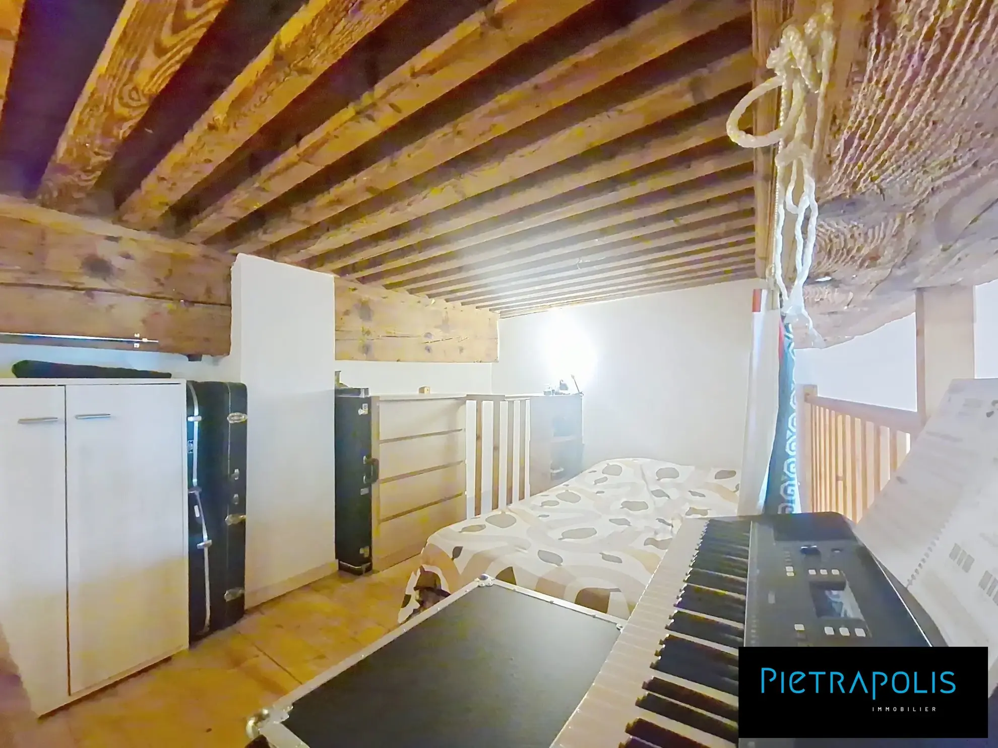 Appartement T1 bis de 35 m² avec mezzanine au cœur de Lyon 