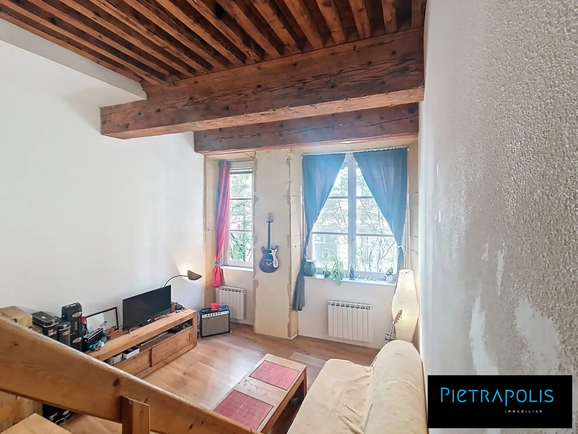 Appartement T1 bis de 35 m² avec mezzanine au cœur de Lyon 