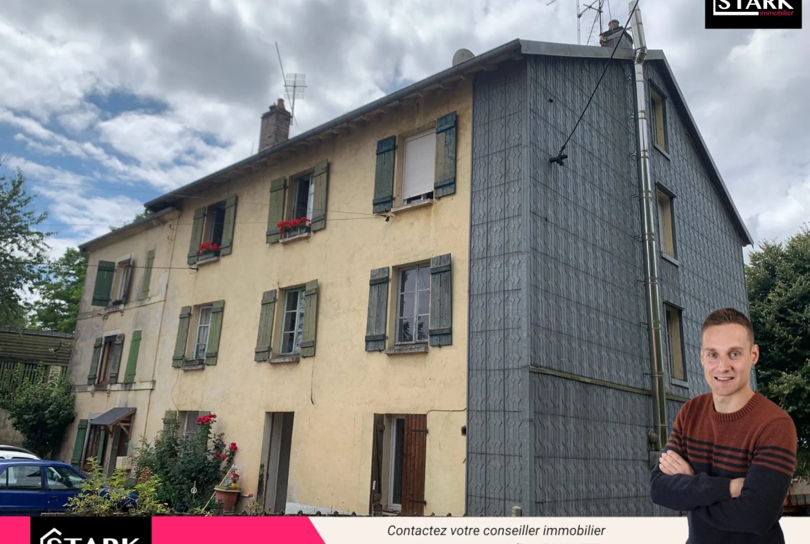 Appartement T3 lumineux à Mélisey avec grenier et cave 