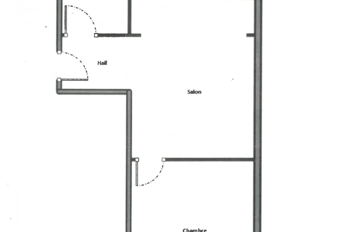 A vendre appartement T2 rénové à Grenoble, 44,40 m² avec balcon et cave 