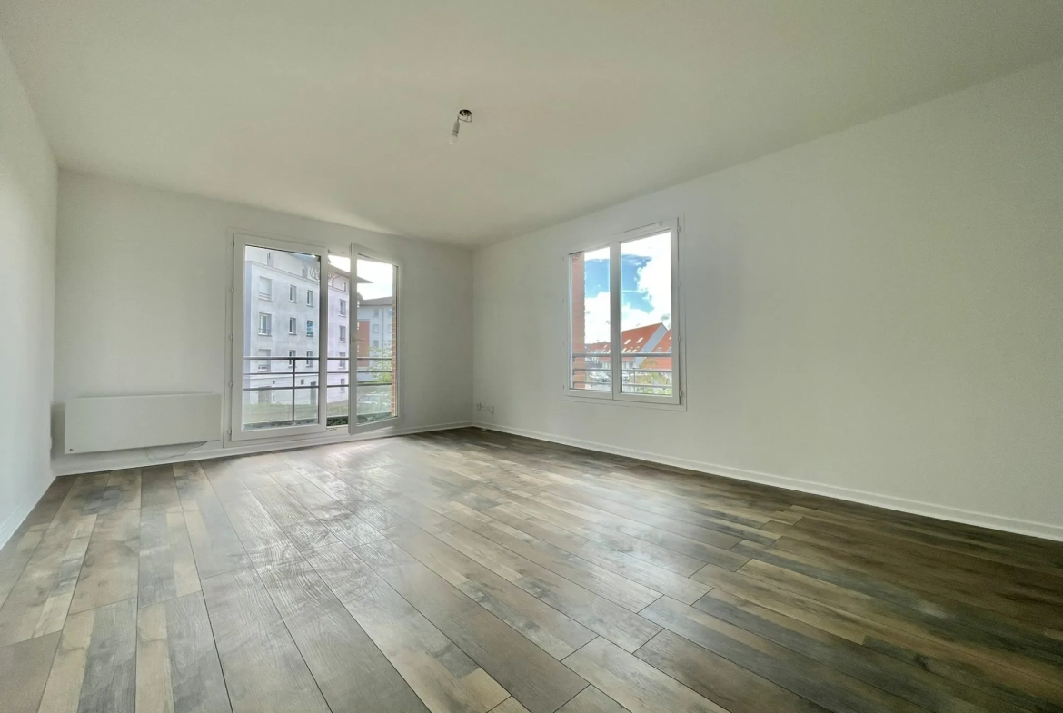 Appartement T3 à vendre à Halluin avec balcon, garage et cave 