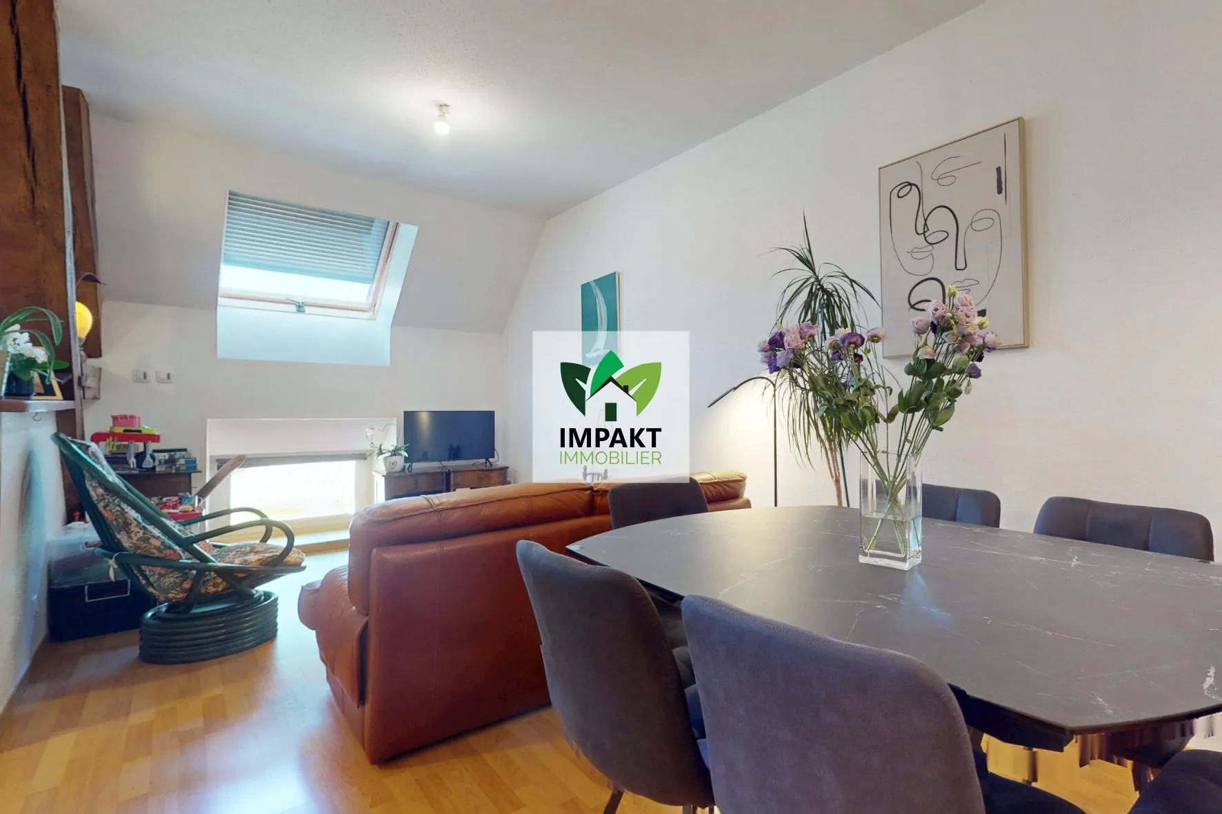 Appartement duplex à vendre à Allenjoie, calme avec terrain, parfait pour premier achat 