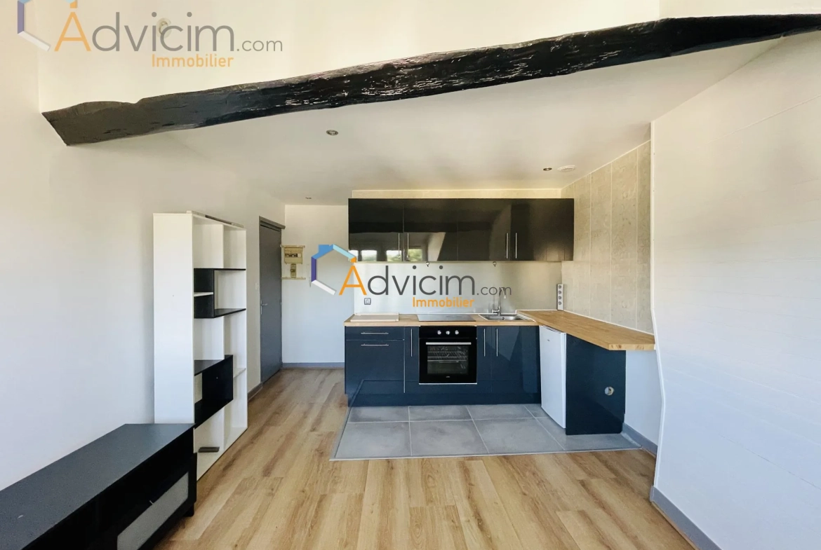 Appartement 2 pièces rénové de 27 m² à Orléans, vue Loire et cathédrale 