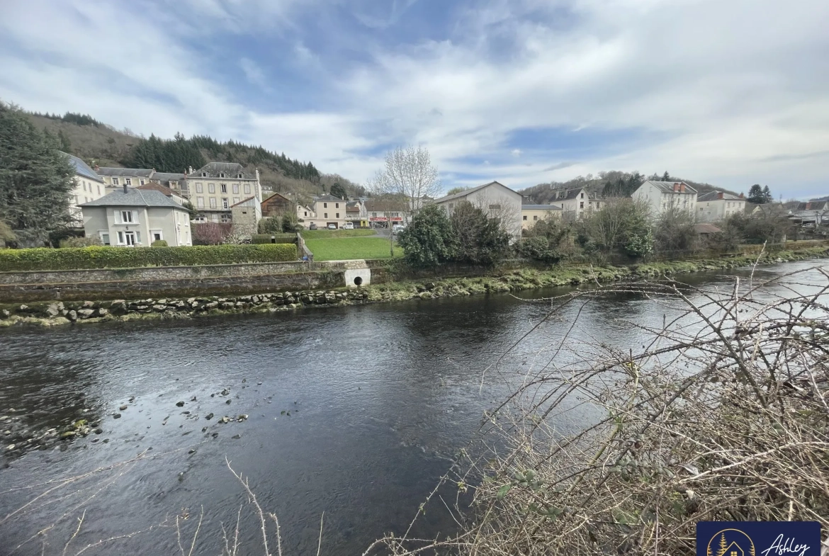 Immeuble à Bort-les-Orgues – Projet de rénovation avec vue et potentiel locatif 