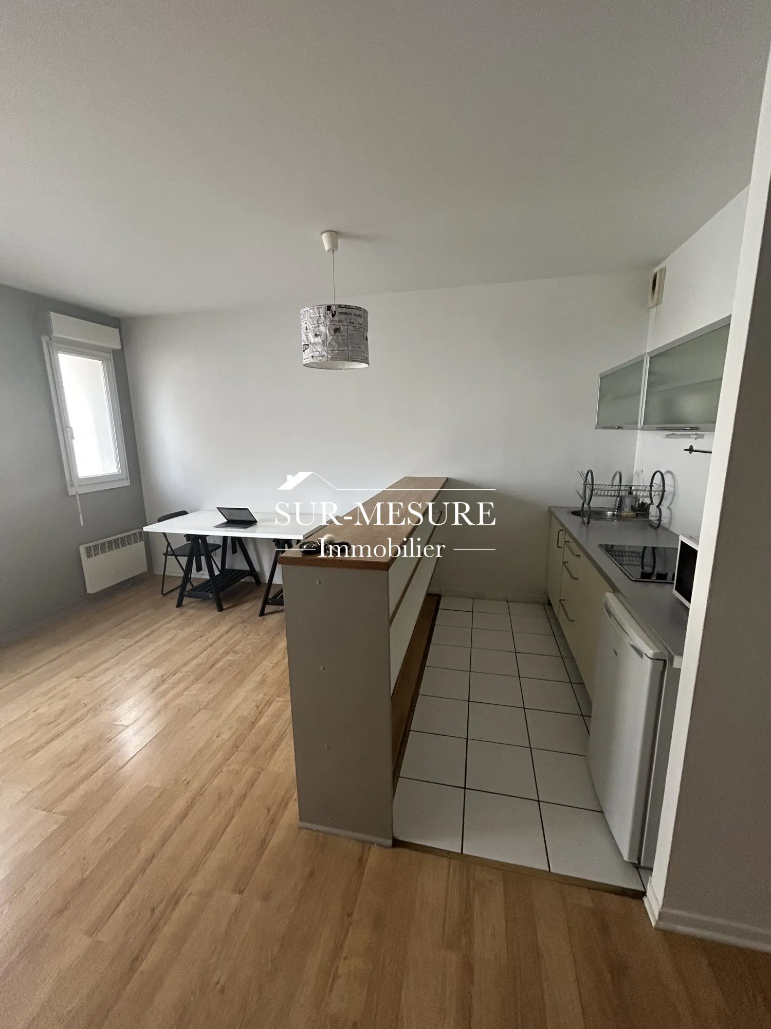 Appartement T1 meublé de 31 m² à Lille, avec parking intérieur et proche commodités 