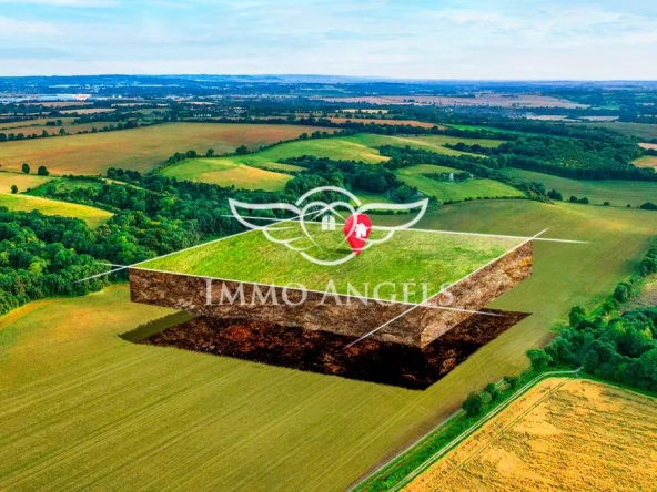 Terrain constructible de 492 m² à Le Thor, proche Avignon et l'Isle sur la Sorgue