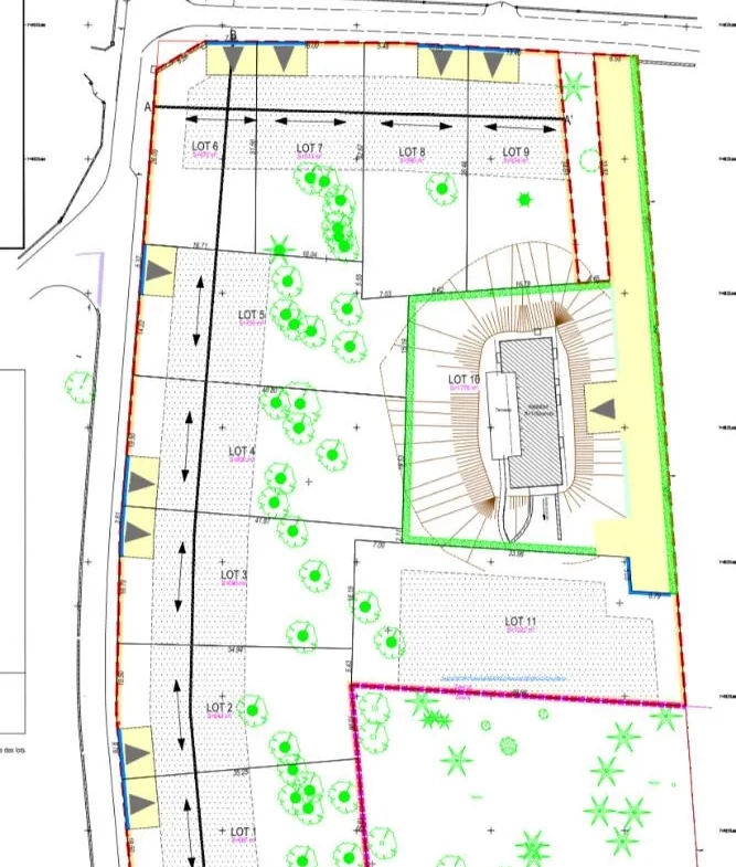 Terrain constructible à Oncy-sur-Ecole près de Milly-la-Forêt 