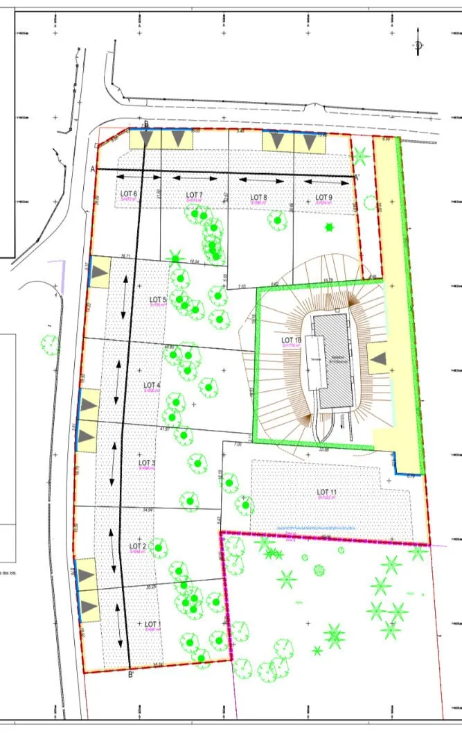 Terrain constructible à Oncy-sur-Ecole près de Milly-la-Forêt 