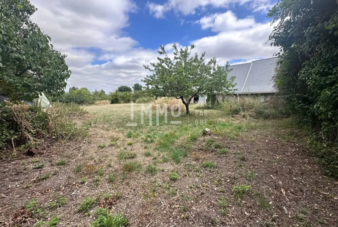 Maison de campagne à rénover à Montval-sur-Loir avec grand terrain 