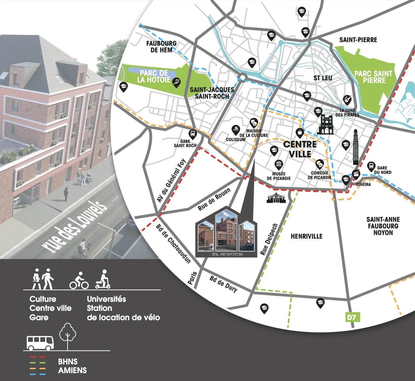 Appartement T2 neuf et lumineux à Amiens, livraison fin 2025 