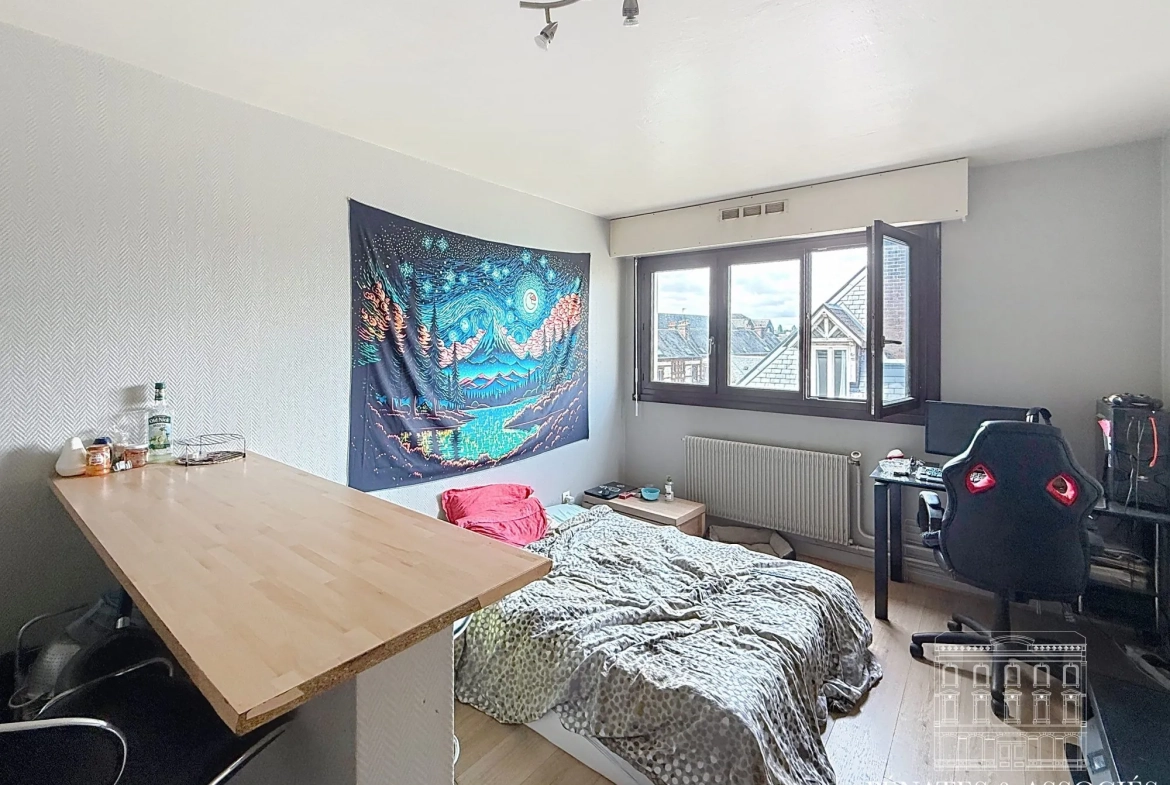 Appartement T1 à vendre à Rouen, proximité ligne de métro et commodités 