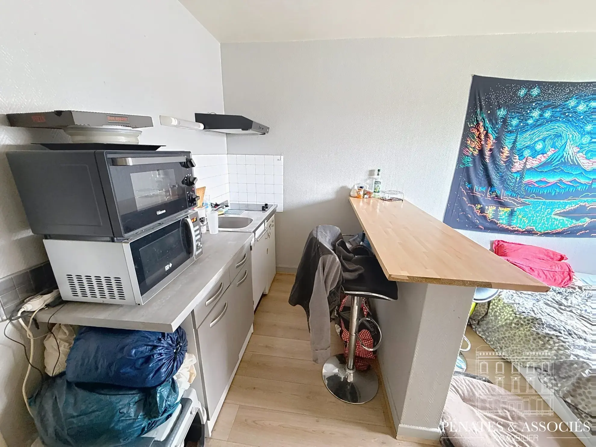 Appartement T1 à vendre à Rouen, proximité ligne de métro et commodités 