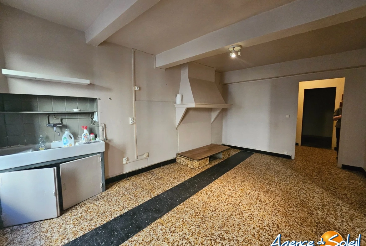 A vendre maison de village à Conilhac-Corbières avec potentiel exceptionnel 