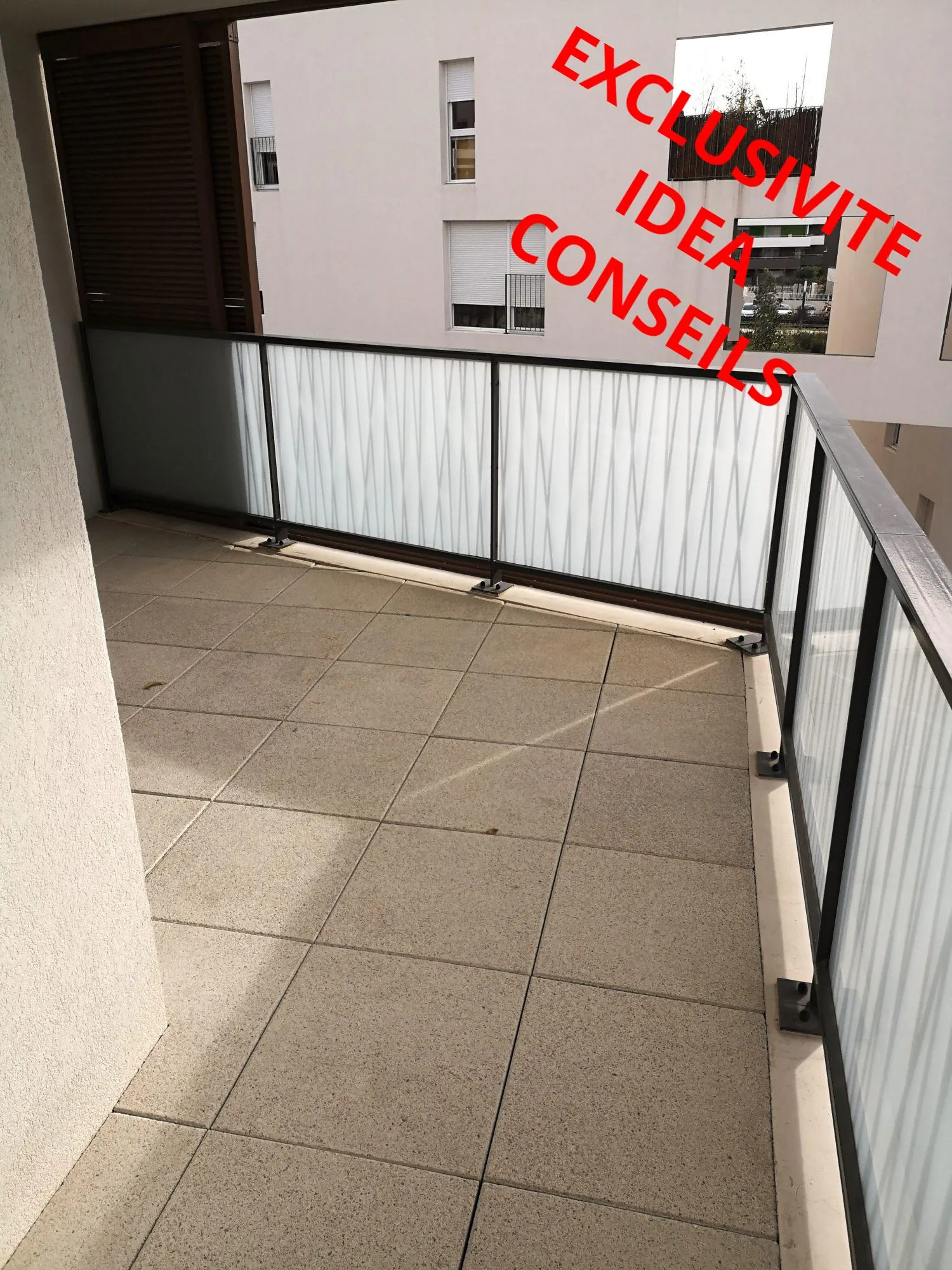 Appartement Type 2 avec terrasse à Montpellier - Résidence sécurisée 