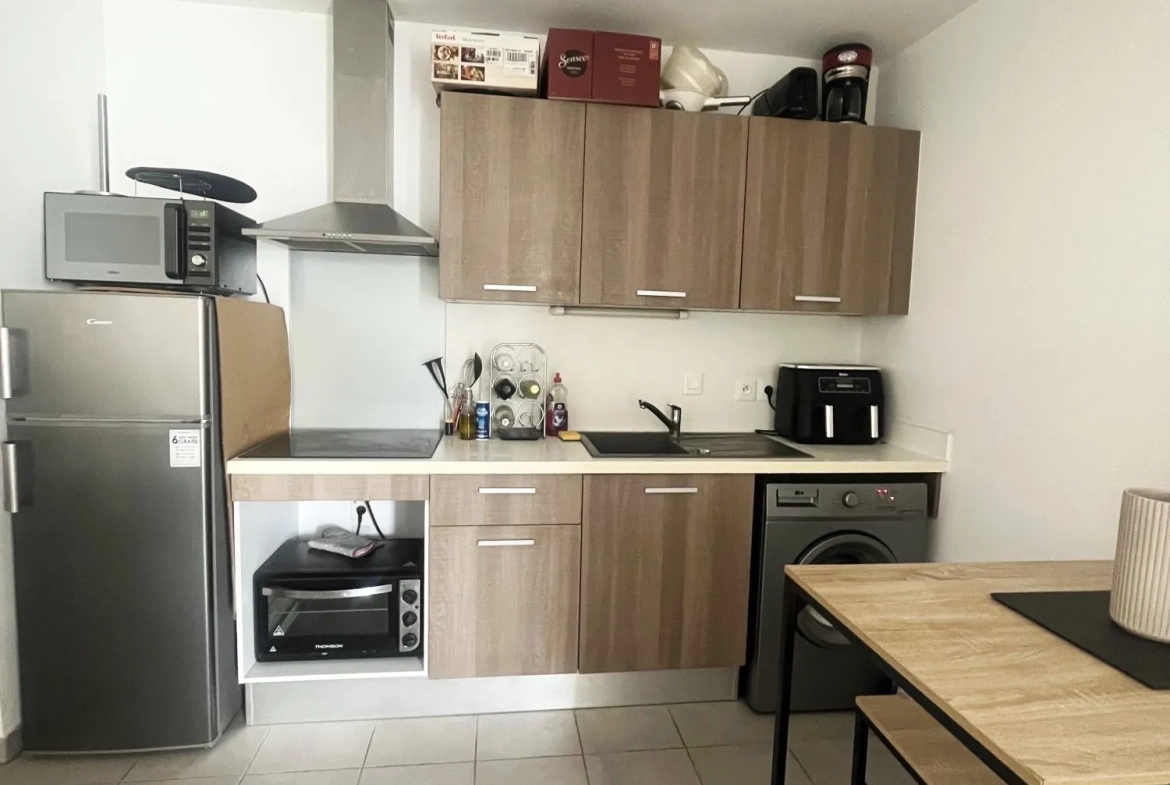 Appartement Type 2 avec terrasse à Montpellier - Résidence sécurisée 