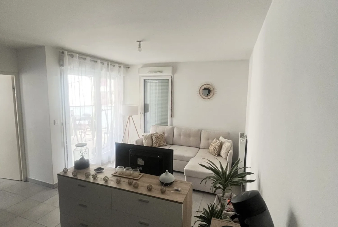 Appartement Type 2 avec terrasse à Montpellier - Résidence sécurisée 