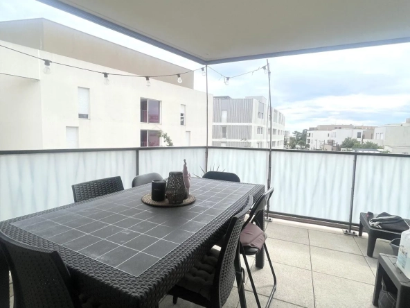 Appartement Type 2 avec terrasse à Montpellier - Résidence sécurisée