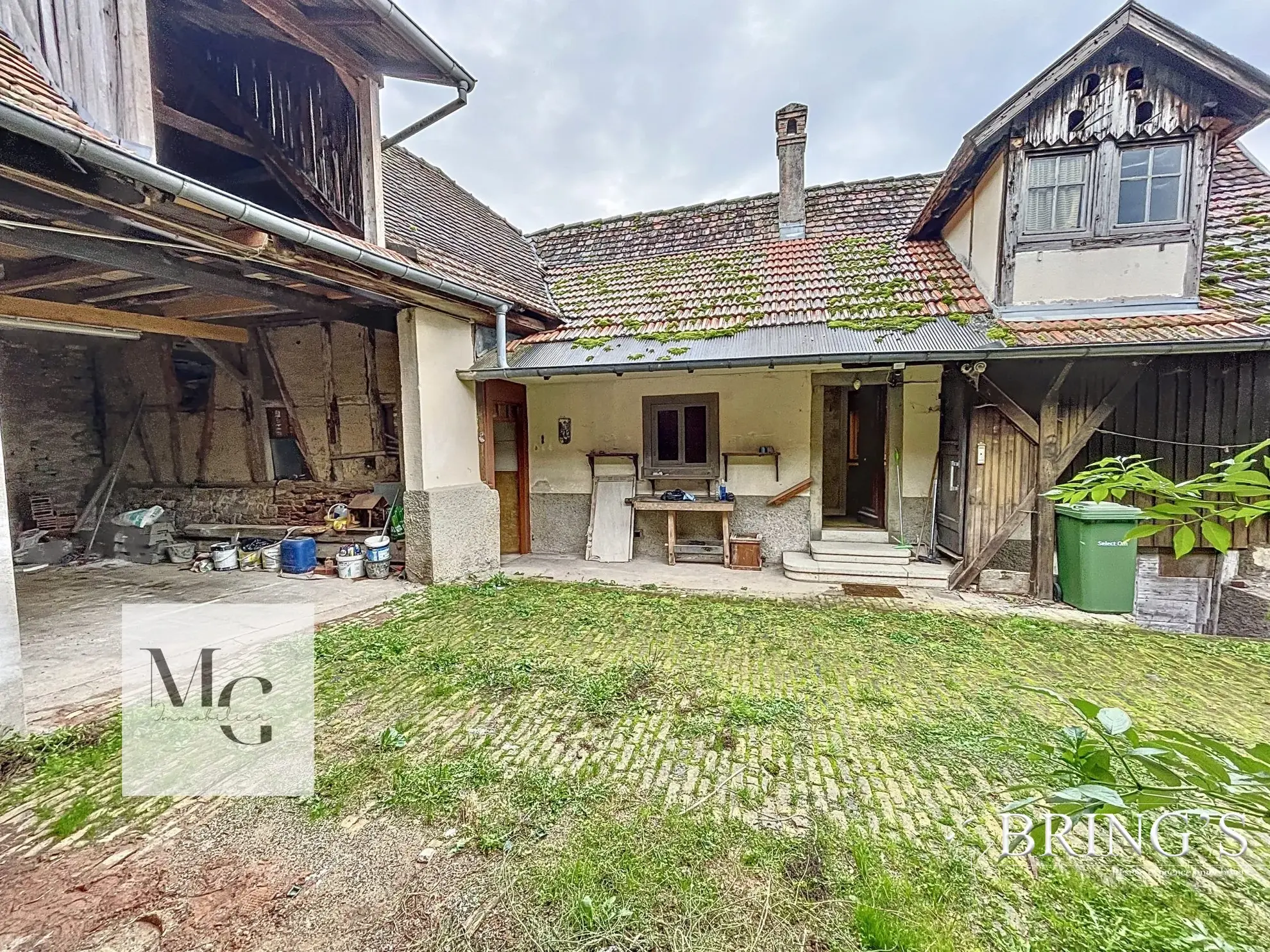 Maison ancienne à rénover à Odratzheim avec grand potentiel - 78 m² 